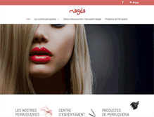 Tablet Screenshot of magdaproductesperruqueria.com